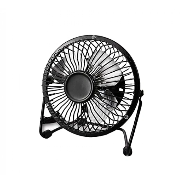 Masa Üstü USB Fan Soğutucu Vantilatör, Metal Tasarım