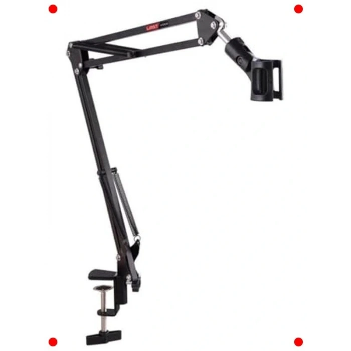 Masaüstü Ayarlanabilir Mikrofon Standı (35x35 cm)