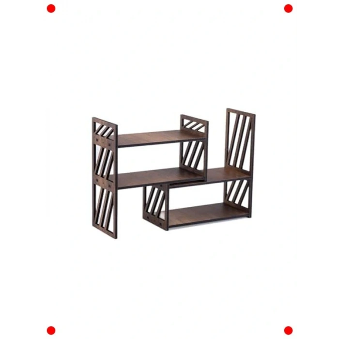 Masaüstü Kayar Kitaplık - Ahşap Tasarım