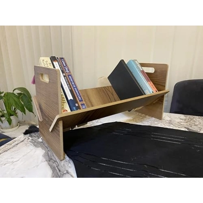 Masaüstü Kitap Düzenleyici - 50 cm, Şık Tasarım