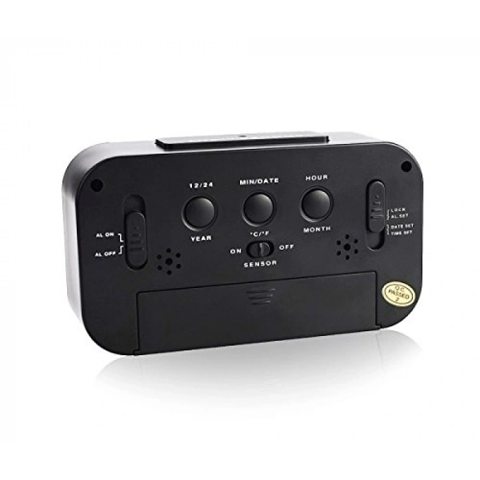 Masaüstü Saat, Takvim ve Termometre Özellikli Şık Tasarım