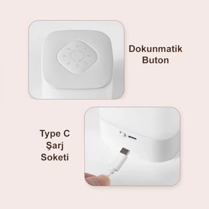 Masaüstü Şarjlı LED Aydınlatma - Gece Lambası/GT-CL09          [ A++]