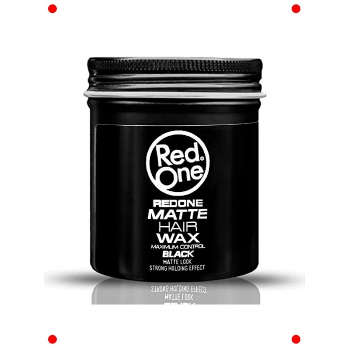 Mat Görünümlü Saç Waxı Siyah 100 ml