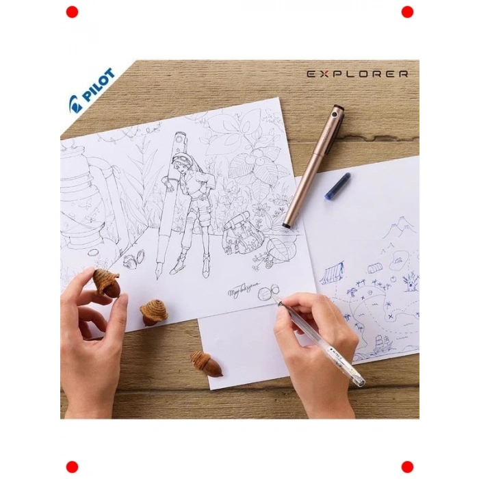 Mat Siyah Orta Uçlu Roller Kalem