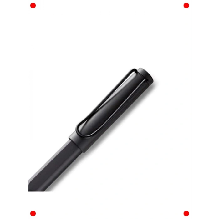 Mat Siyah Tasarım Dolma Kalem - M Uç