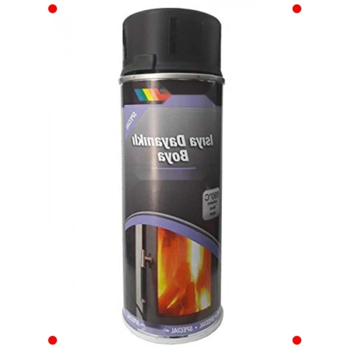 Mat Siyah Yüksek Isı Sprey  400ml