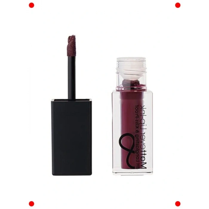 Mat ve Kalıcı Likit Ruj - Yoğun Mor Ton