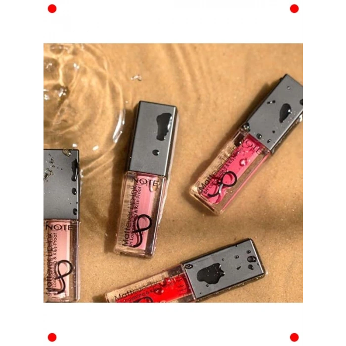 Mat ve Kalıcı Likit Ruj - Yoğun Mor Ton