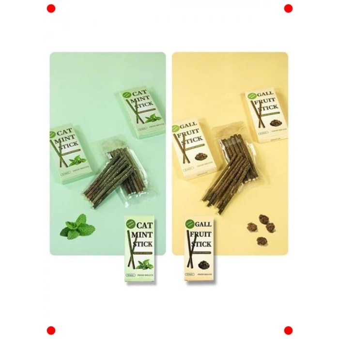 Matatabi Kedi Diş Bakım Çubuğu - 6lı Paket