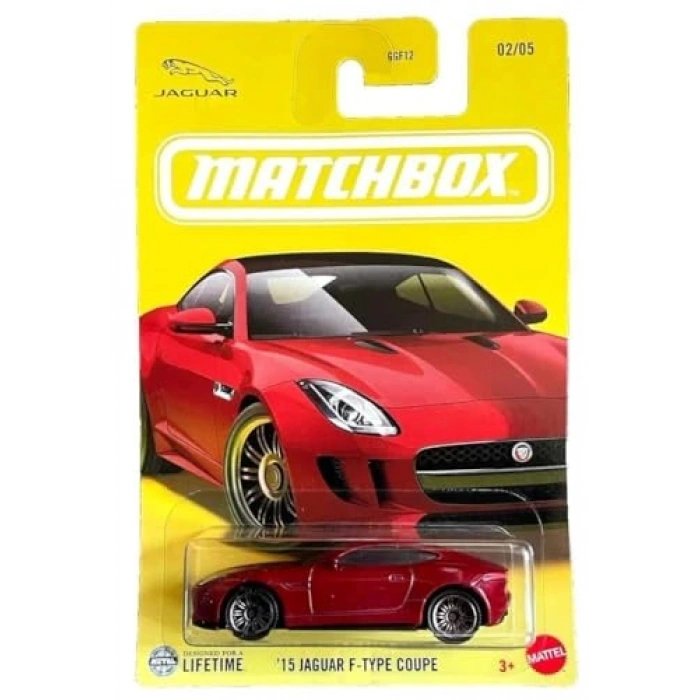 Matchbox Temalı Arabalar - 15 JAGUAR F-TYPE COUPE JCG52
