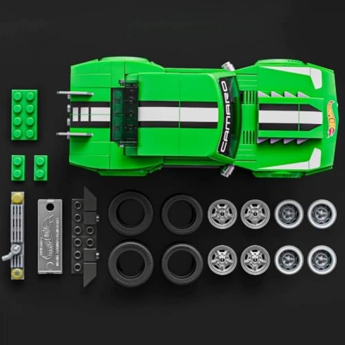 Mattel Brick Shop Hot Wheels Speed Camaro, JFT16