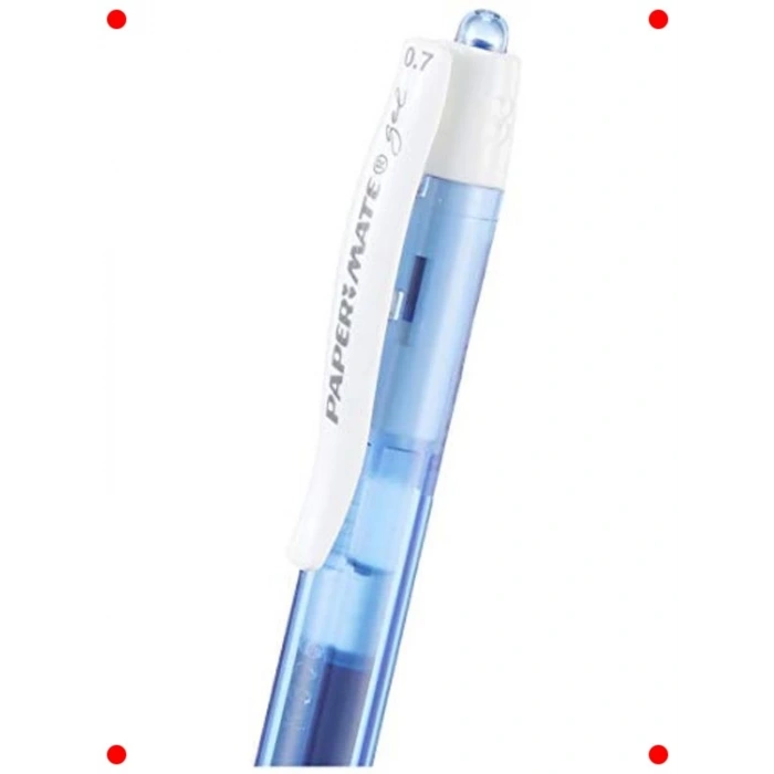 Mavi Basmalı Jel Roller Kalem 0.7 mm