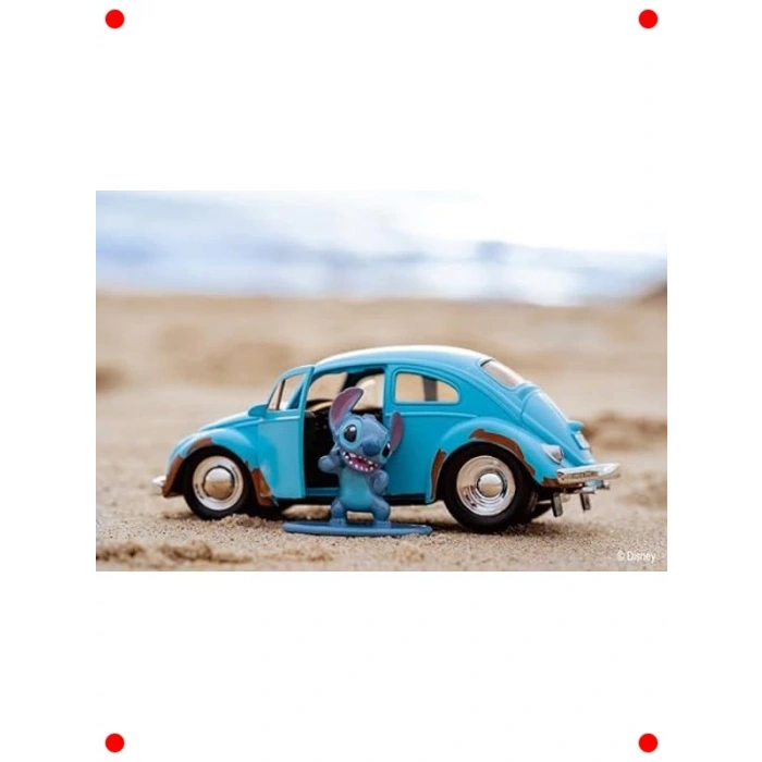 Mavi Böcek Araba Modeli Figürü