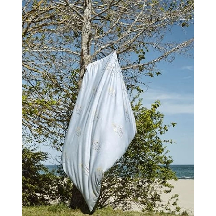 Mavi Çift Kişilik Pamuk Nevresim Takımı