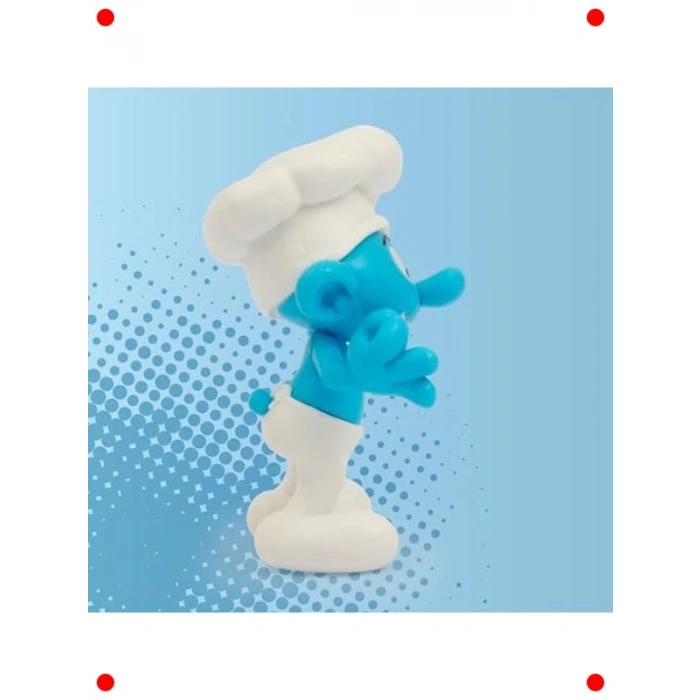 Mavi Figür Şef Mini Mutfak Seti - Çocuk Oyuncağı