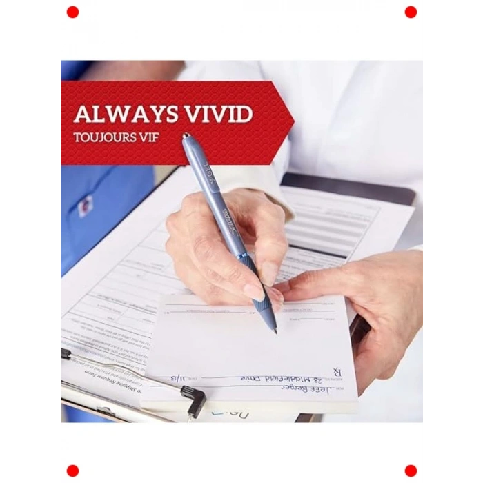 Mavi Gövdeli Akıcı Jel Kalem