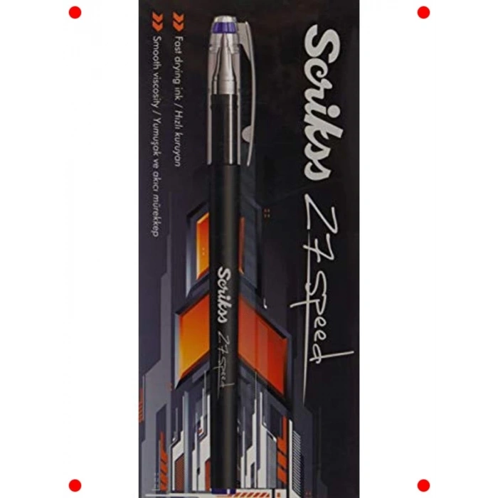 Mavi Jel Tükenmez Kalem - 0.7 mm, 12li Paket