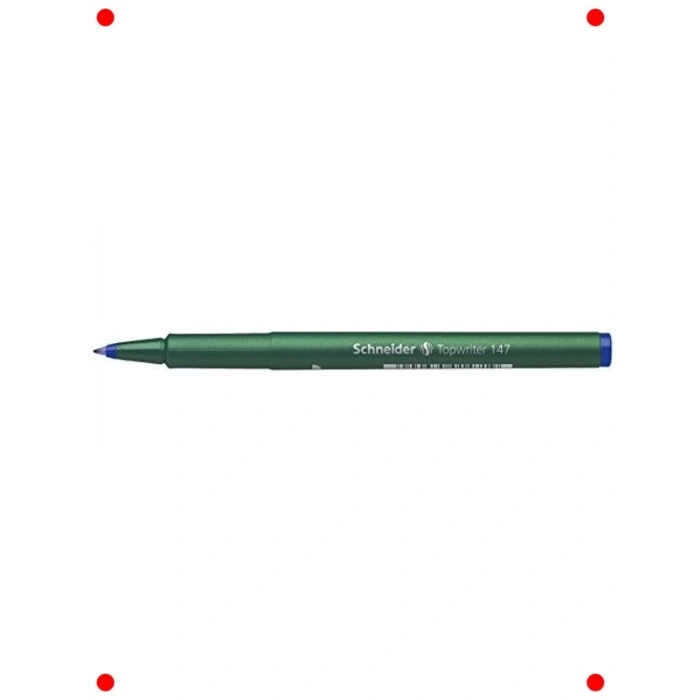 Mavi Keçeli Kalem, 0.6 mm Uç, Tekli