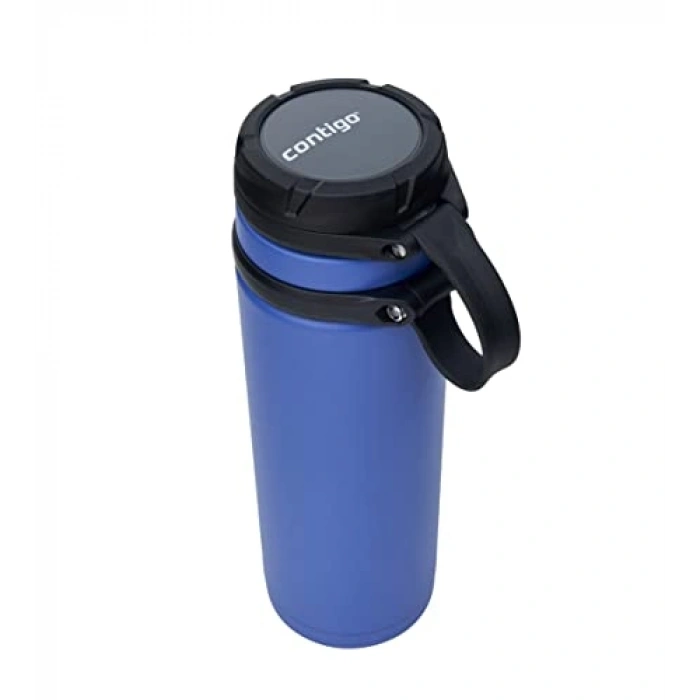 Mavi Renkli Vakumlu Termos, 700 ml Kapasite, Isı Koruma