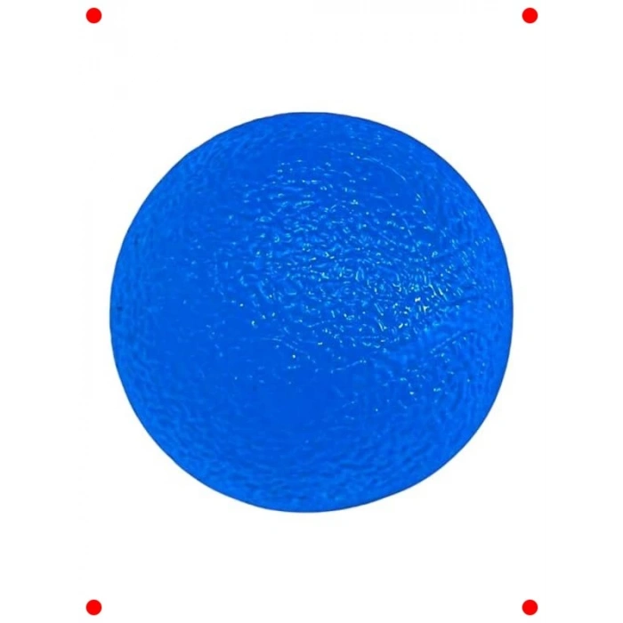 Mavi Silikon Stres Giderici Top 4.5 cm