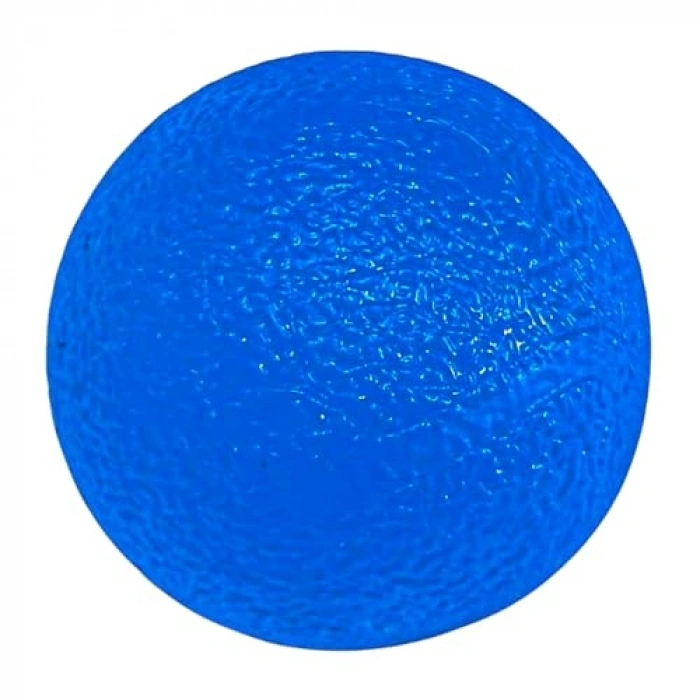Mavi Silikon Stres Topu, 4.5 cm Boyutunda