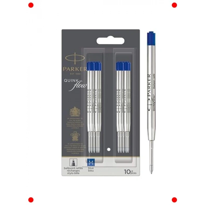 Mavi Tükenmez Kalem Yedeği - 10lu Ekonomik Paket