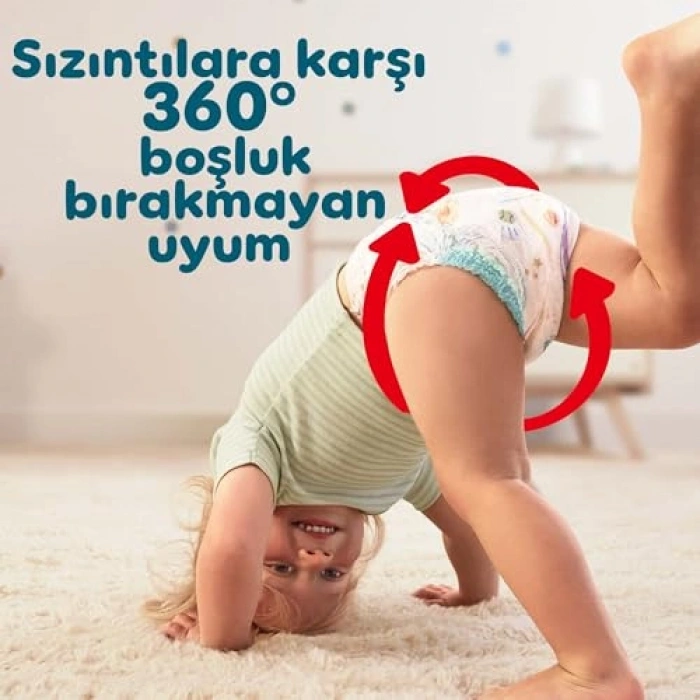 Maxi Beden Külot Bebek Bezi, 62 Adet 4 Beden