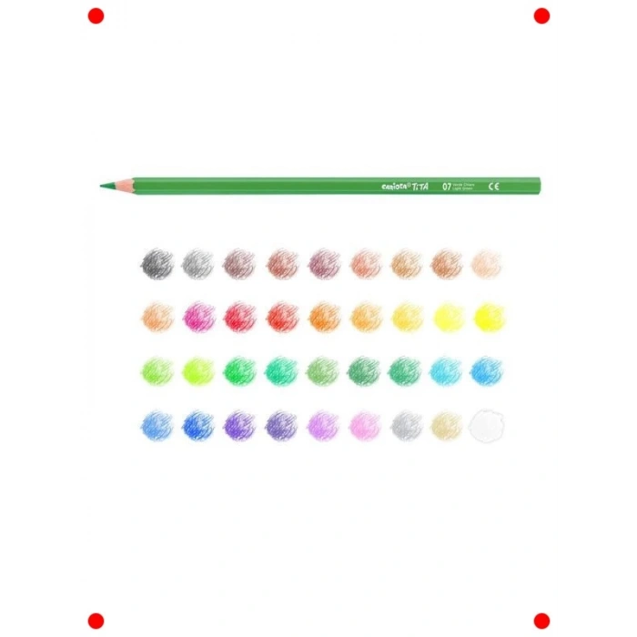 Maxi Kuru Boya Kalemi Seti - 80li Gökkuşağı Renkleri