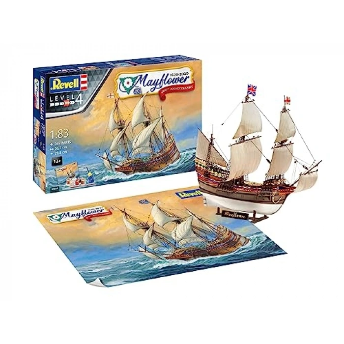 Mayflower Temalı Gemi Seti, Eğlenceli Modelleme Deneyimi