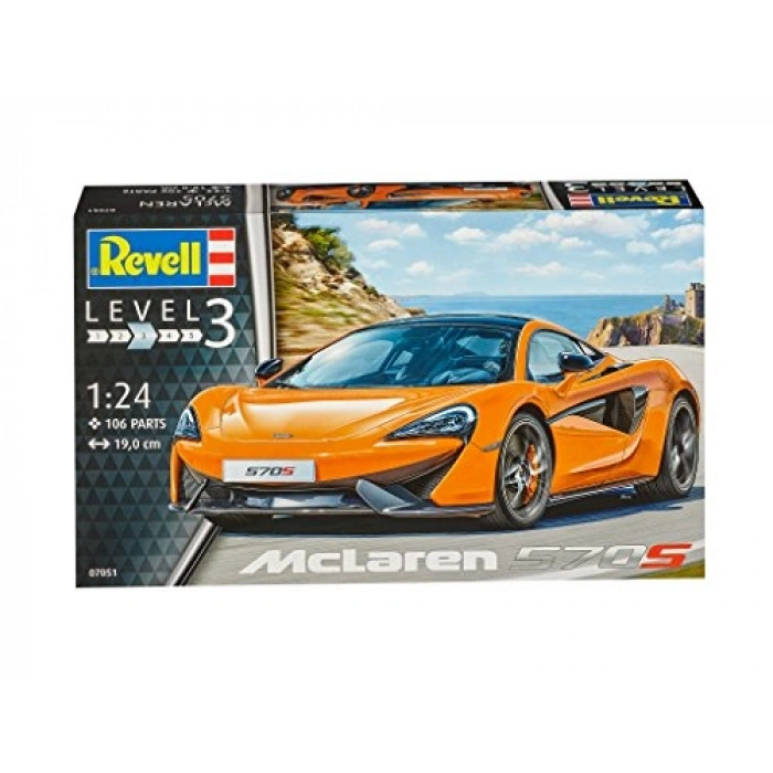Mclaren 570S Model Araç Seti, Detaylı Tasarım