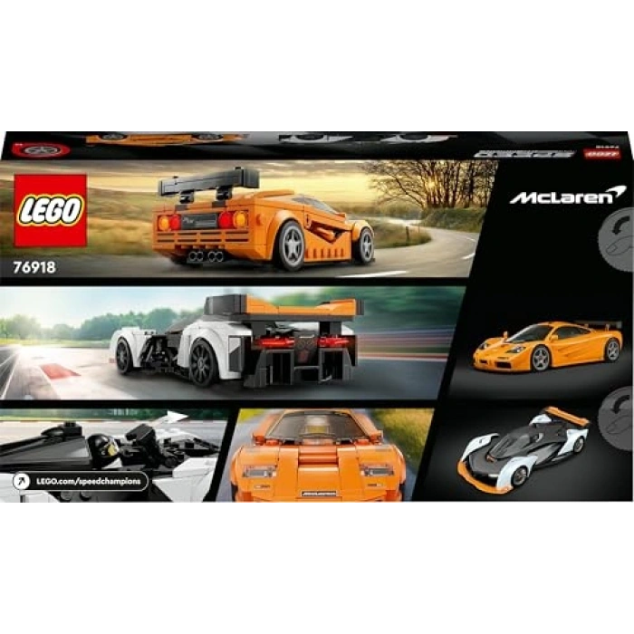 McLaren ve F1 Yarış Arabaları ile Eğlenceli Model Yapım Seti