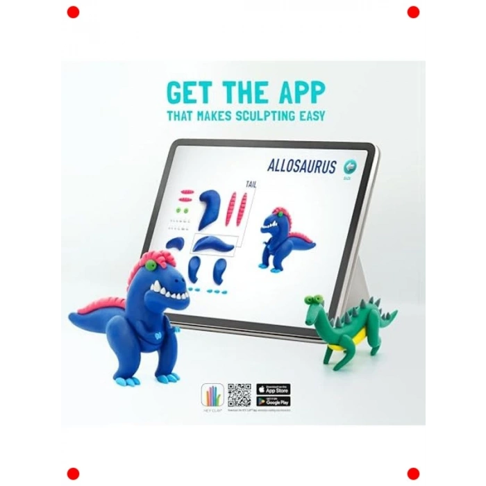 Mega Hava Kuruyan Dinozor Kil Seti