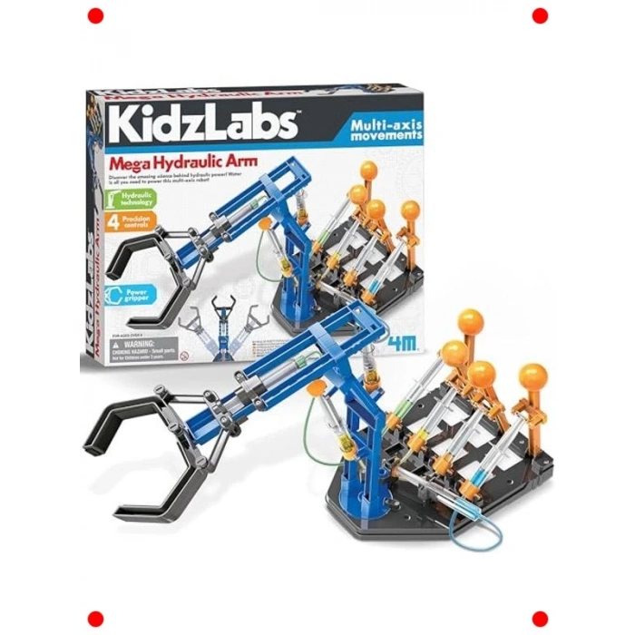 Mega Hidrolik Kol Yapım Deney Seti