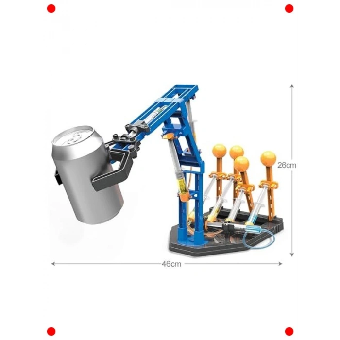 Mega Hidrolik Kol Yapım Deney Seti