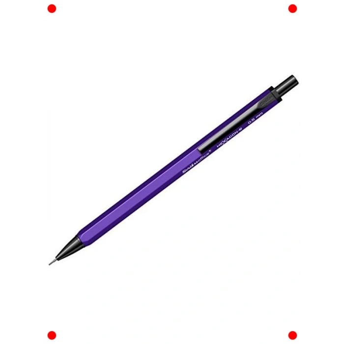 Mekanik Kurşun Kalem - Mor 0.5 mm