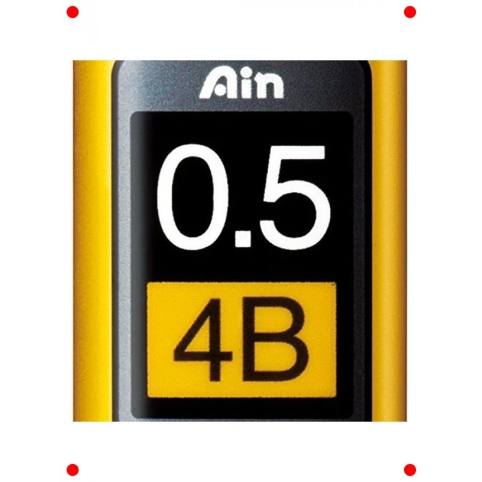 Mekanik Kurşun Kalem Ucu 0.5 mm 4B | 40 Adet Yüksek Kalite