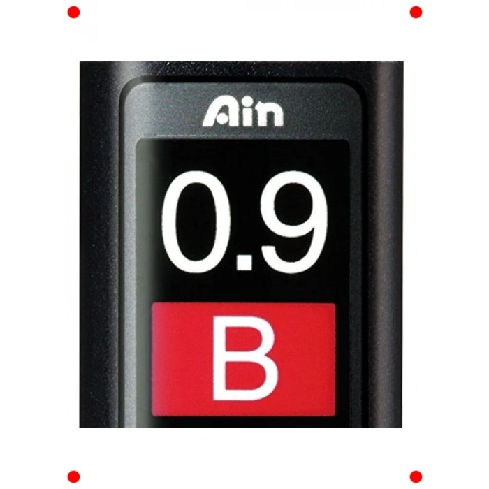 Mekanik Kurşun Kalem Ucu, 36 Adet, 0.9 mm, B Sertlik