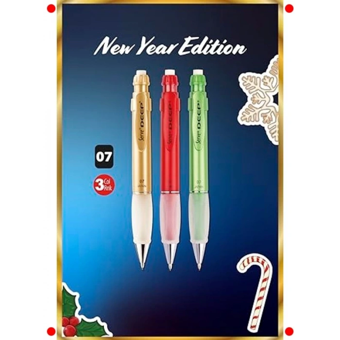 Mekanik Kurşun Kalem Yılbaşı Hediye Seti