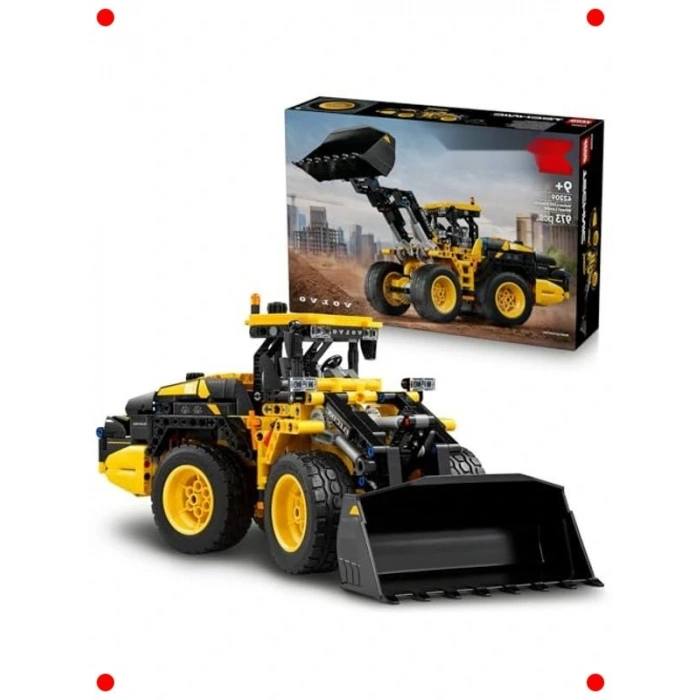 Mekanik Tekerlekli Yükleyici Yapım Seti (973 Parça)