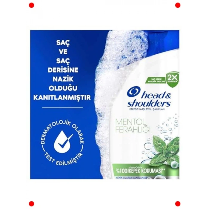 Mentollü Kepek Karşıtı Şampuan 330 ml