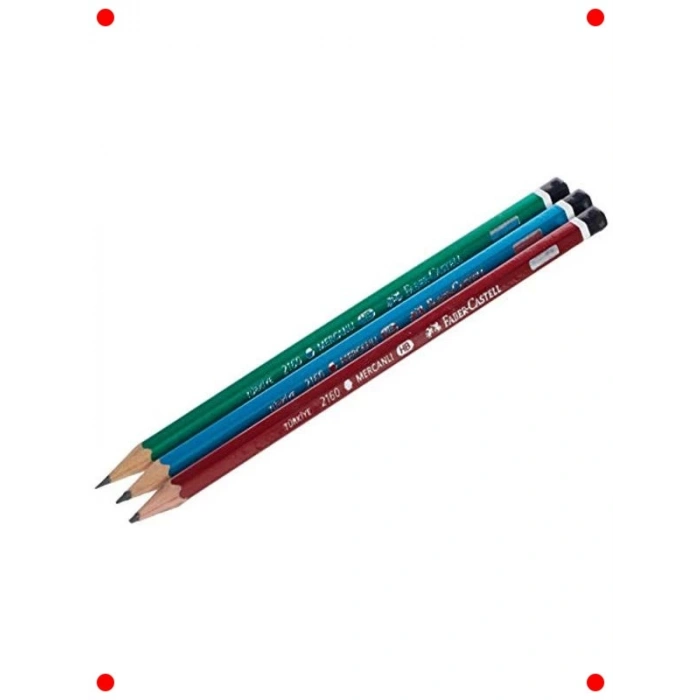 Mercan Renkli Kurşun Kalem