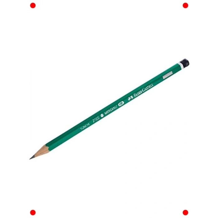 Mercan Renkli Kurşun Kalem