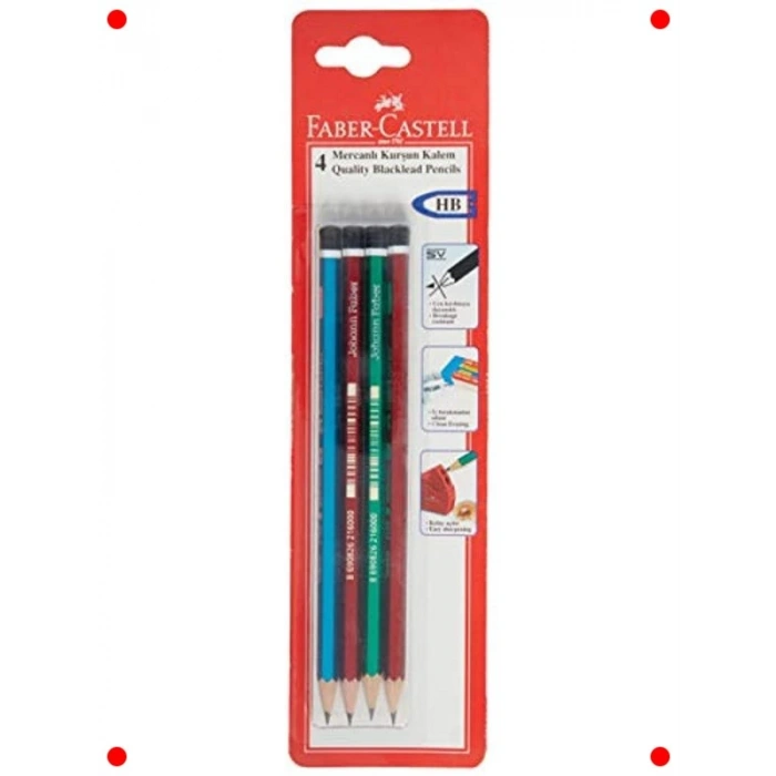 Mercan Renkli Kurşun Kalem