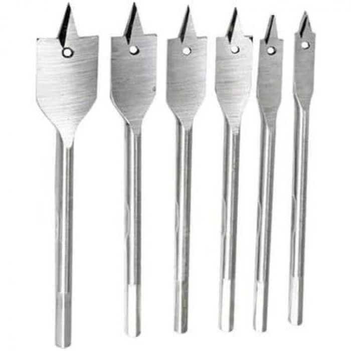 Meşem Yaprak Matkap Ucu Seti 6 Adet