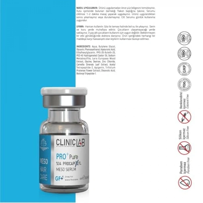 Meso Serum Seti, 6ml x 2 Adet, Yoğun Bakım
