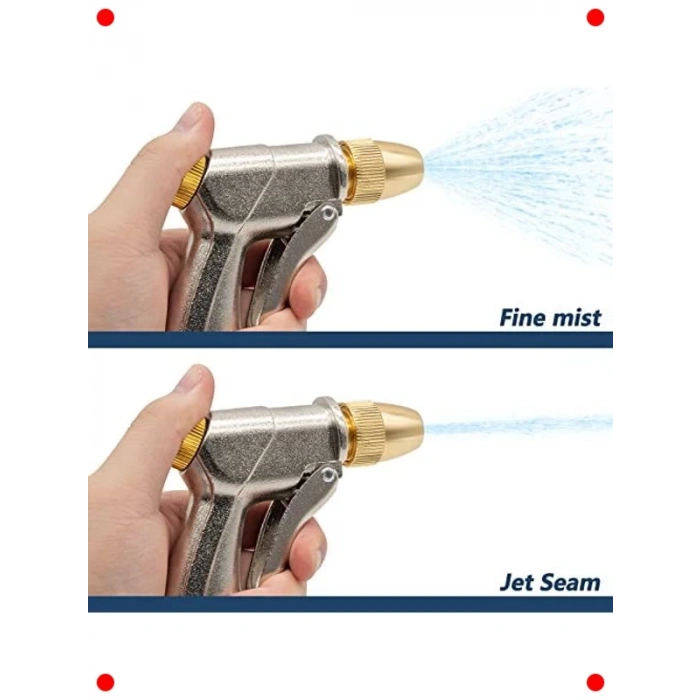 Metal Bahçe Püskürtme Tabancası - Yüksek Basınçlı El Duşu