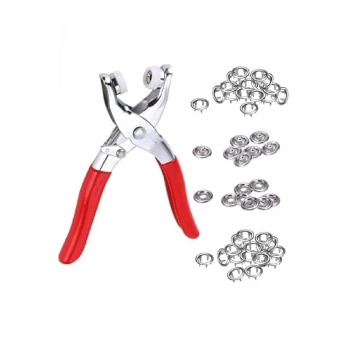 Metal Çıt Çıt ve El Pensesi Seti, Bebe Çıtçıt Montajı