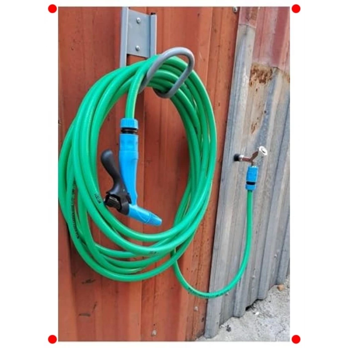 Metal Duvar Tipi Hortum Askı Aparatı