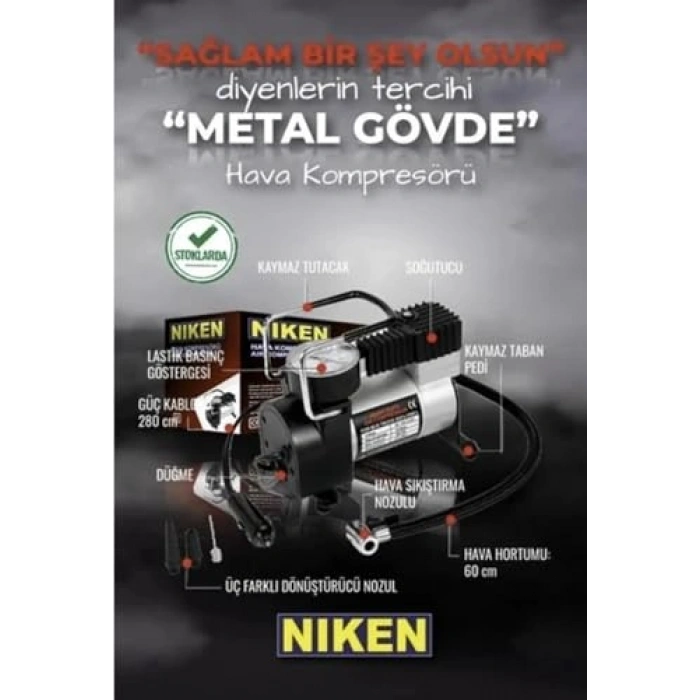 Metal Gövde Hava Kompresörü, Taşınabilir Kullanım