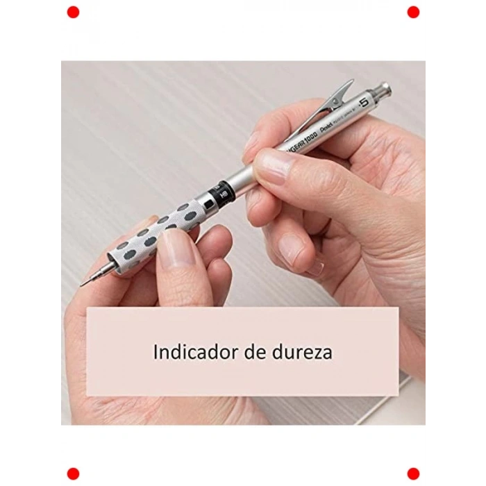 Metal Gövdeli Teknik Çizim Mekanik Kurşun Kalem 0.9 mm